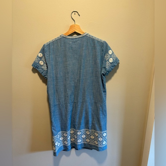 Madewell Sunstitch Embroidered Dress - Picture 4 of 10